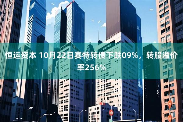恒运资本 10月22日赛特转债下跌09%，转股溢价率256%